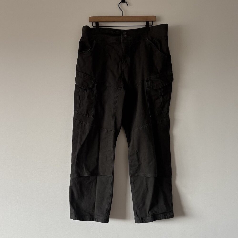 Duluth Pants Womens Size 18 SHORT Double Knee Outdoor Work Nature